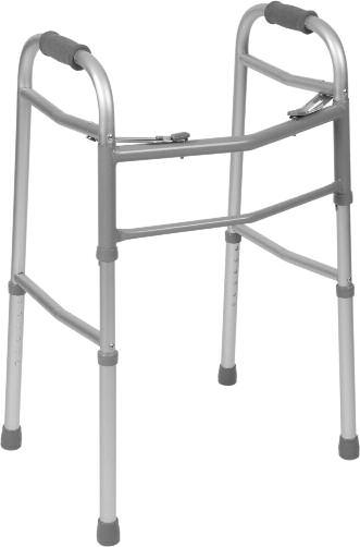 (no. 5066-J) Double release Walkers Folds easily for storage and