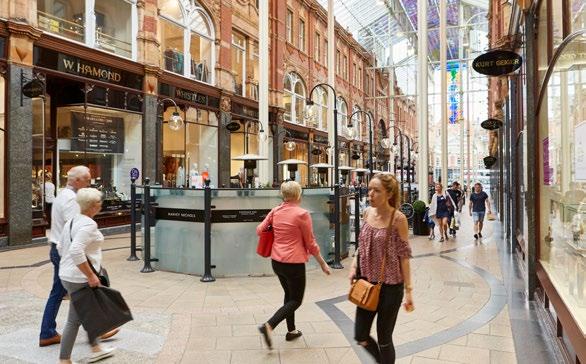 It is also within a short walk of Trinity Leeds, The Light, Victoria Quarter and the Victoria Gate all of which offer an excellent selection of retail