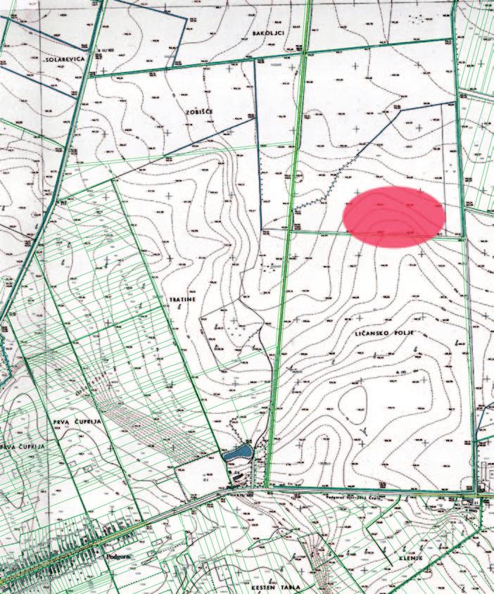 2; 7 Stipanovci Planina 1; 8 Stipanovci Planina 2 Map 1 Site positions.