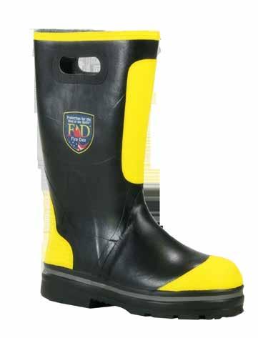RUBBER BOOTS LEATHER BOOTS FootweaR The Fire-Dex line of footwear incorporates the latest in design and materials to