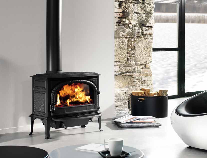 CLASSIC Jøtul F 400 Jøtul F 400 is a solid cast iron wood stove that has an impressive 11kW