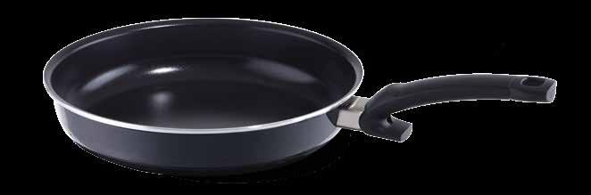 coated protect pan for easy, gentle frying of all foods that have a tendency to stick such as fish or eggs.