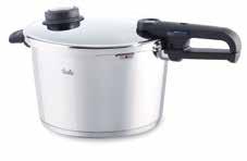 Fissler vitavit premium line: Pressure cooking and beyond. The exclusive features of the Fissler vitavit premium make it a truly superior pressure cooker both in appearance and function.