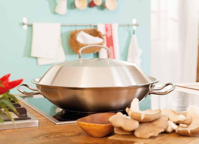 Asian style cookware for creating your Far East delights.