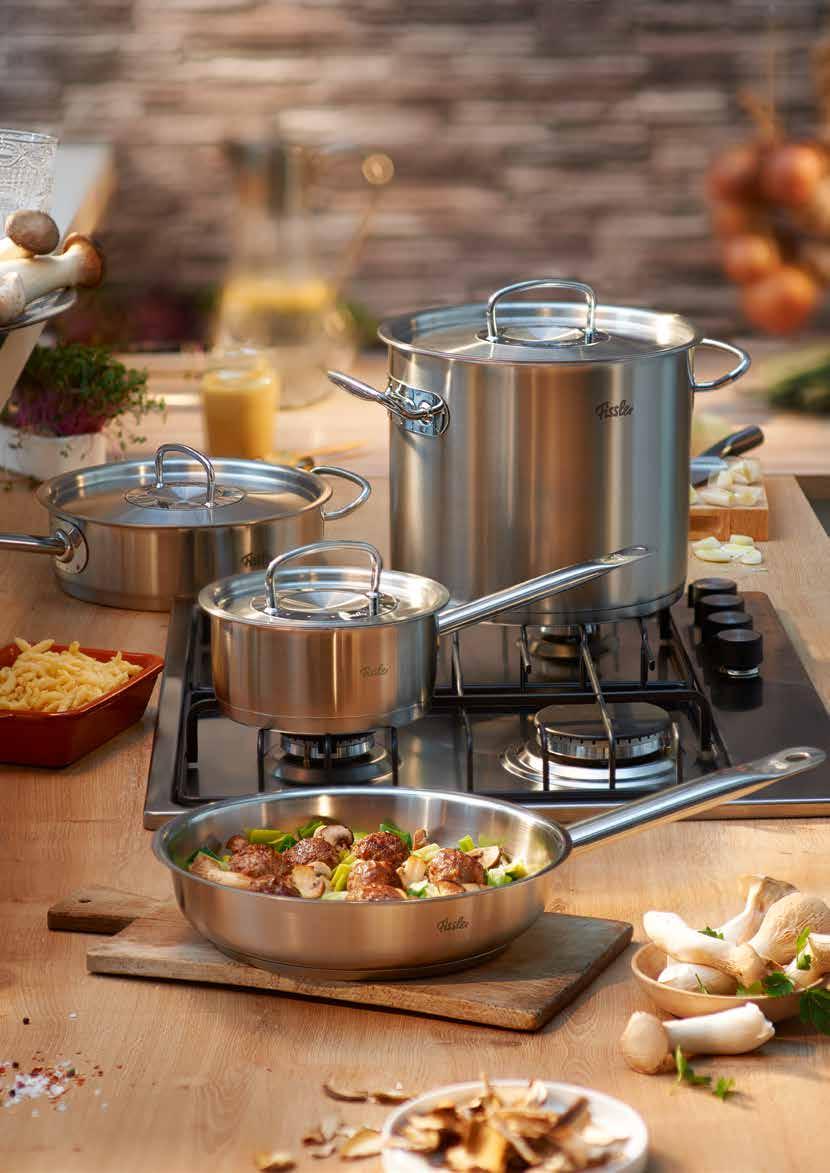 Keep in touch with Fissler worldwide! Modern cooking trends, valuable tips, delicious recipe ideas, and exciting cooking events. You will find all of this and more on our Fissler websites.