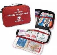 >>> K032 TRAVEL FIRST AID KIT The Standard Traveller First Aid Kit has been designed with the independent traveller in mind. It is ideal for extended trips to exotic locations.