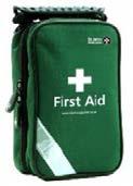 >>> K029 HOME/CAR FIRST AID KIT The kit contains equipment for dealing with accidents in the home and out on trips.
