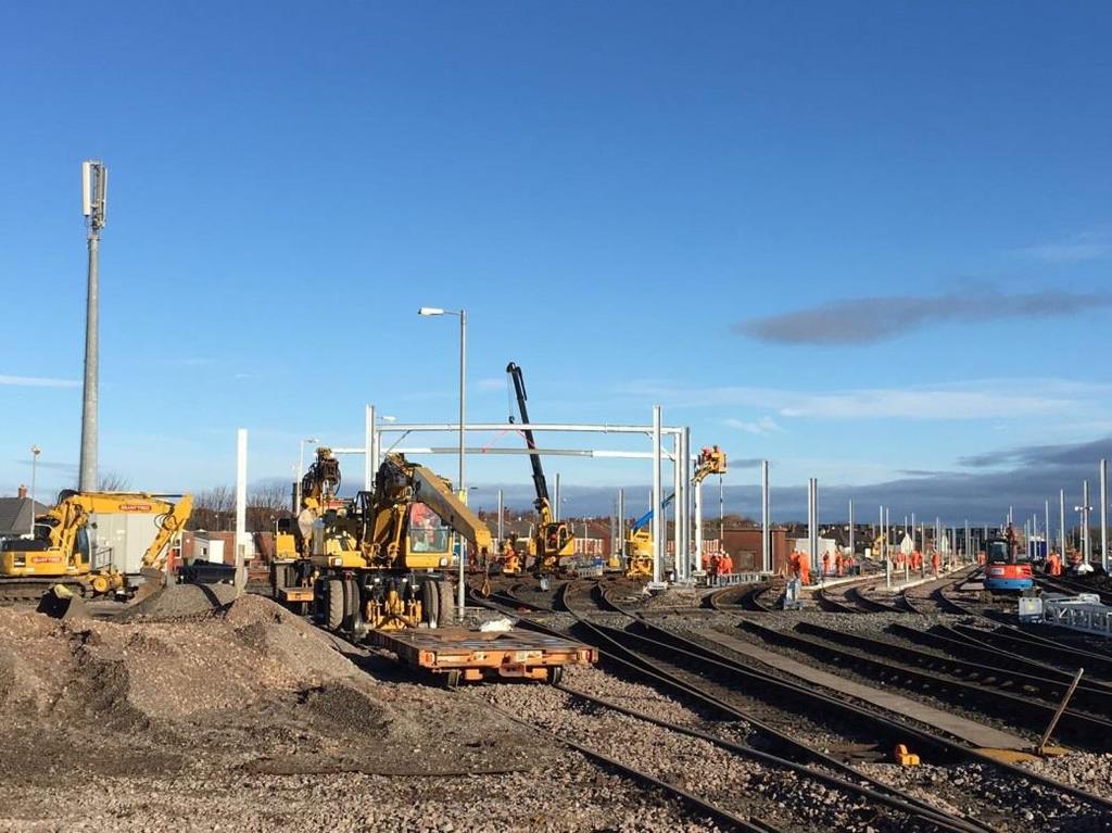 Photo: Northern s Blackpool light maintenance Depot is transforming.