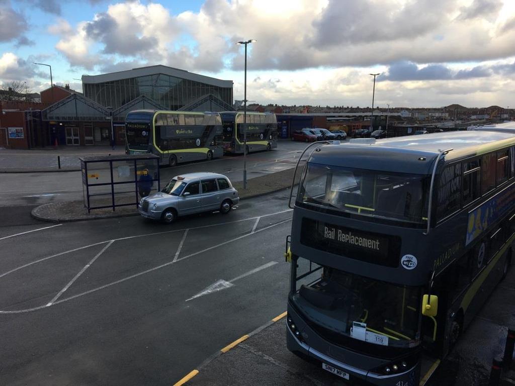 Blackpool with a mixture of direct and stopping services to keep people moving.