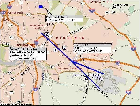 Notices to Airmen NASCAR Federated Auto Parts 400 IFR DEPARTURE ROUTES To minimize delays, file IFR flight plans to your destination via one of the following routes.