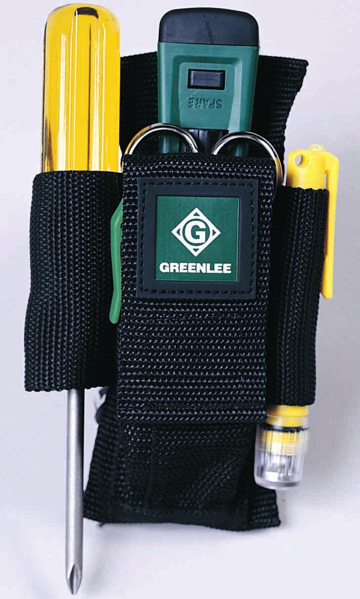 It provides the most essential tools right at the installer s side. Rugged Cordura material is built to last, lowering replacement costs and inconvenience.