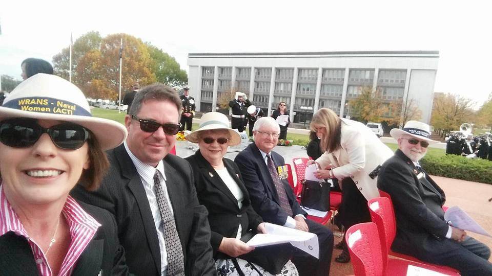 May - 75 th Anniversary of the Battle of the Coral Sea Commemorative Service On 5 May, Rose Van Dijk (Wood) attended the