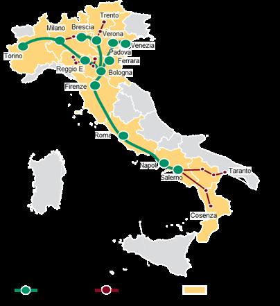 Network and Key Success Factor Italo Network Key success factors for the performance improvements Italo Network 2017 Italobus Network 2017 88 daily services in 2018 ~71% of Italian population Network