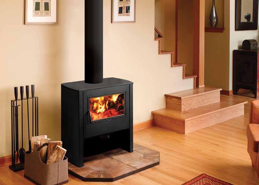 Avalon Camano Wood Heater Lopi Avalon Camano The Avalon Camano wood heater features clean, sleek design lines which allows for a unique and timeless presentation of fire that lends itself to a wide