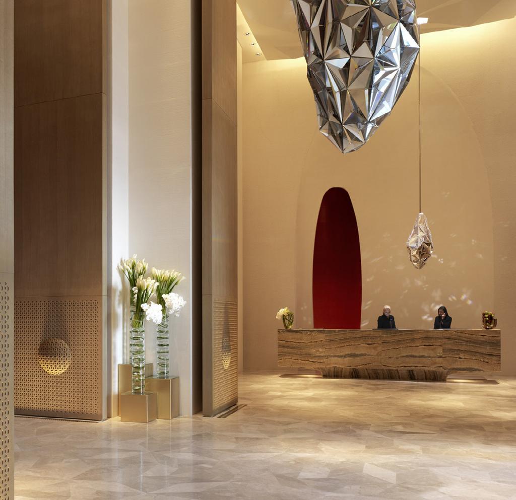 Welcome to the glamorous new centrepiece of Kuwait City part of the two-tower Burj Alshaya complex.