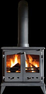 Cast Iron Construction for durability and maximum heat Excellent heat retention even when fire has diminished Large glass picture window Product