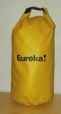 Eukalite All purpose dry bag, lightweight Fabricated using lightweight 40D poly Ripstop Welded seams ensure waterproof protection and longtime durability Roll top closure creates an airtight seal