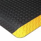 a little extra comfort Diamond-Plate SpongeCote 415 Best Performance is a standard 9/16" thick and has been a best seller for over 20 years!