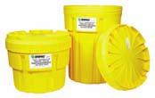 US gallon drums Meets performance-oriented packaging requirements of U.S. DOT and UN regulations as well as Group 1 packaging standards and salvage drum regulations Moulded area allows for easy