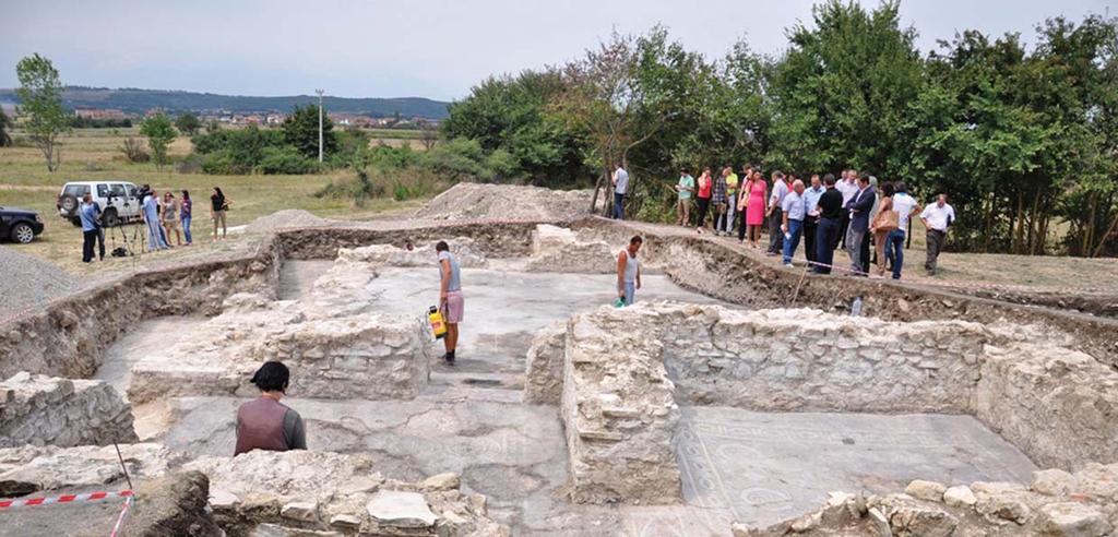 NEWSLETTER Archaeological discoveries in Dresnik of Klina, the most intriguing discovery of the past few decades Continued from Front Page These archaeological excavations, carried out by the Kosovo