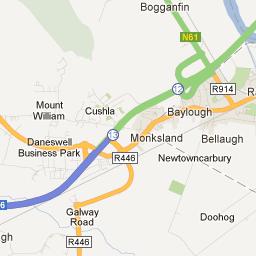 LOCATION, LOCATION, LOCATION The is located just off the M6 Exit 13. We are based in Monksland Athlone which is just 4.34 Km from Athlone Town.