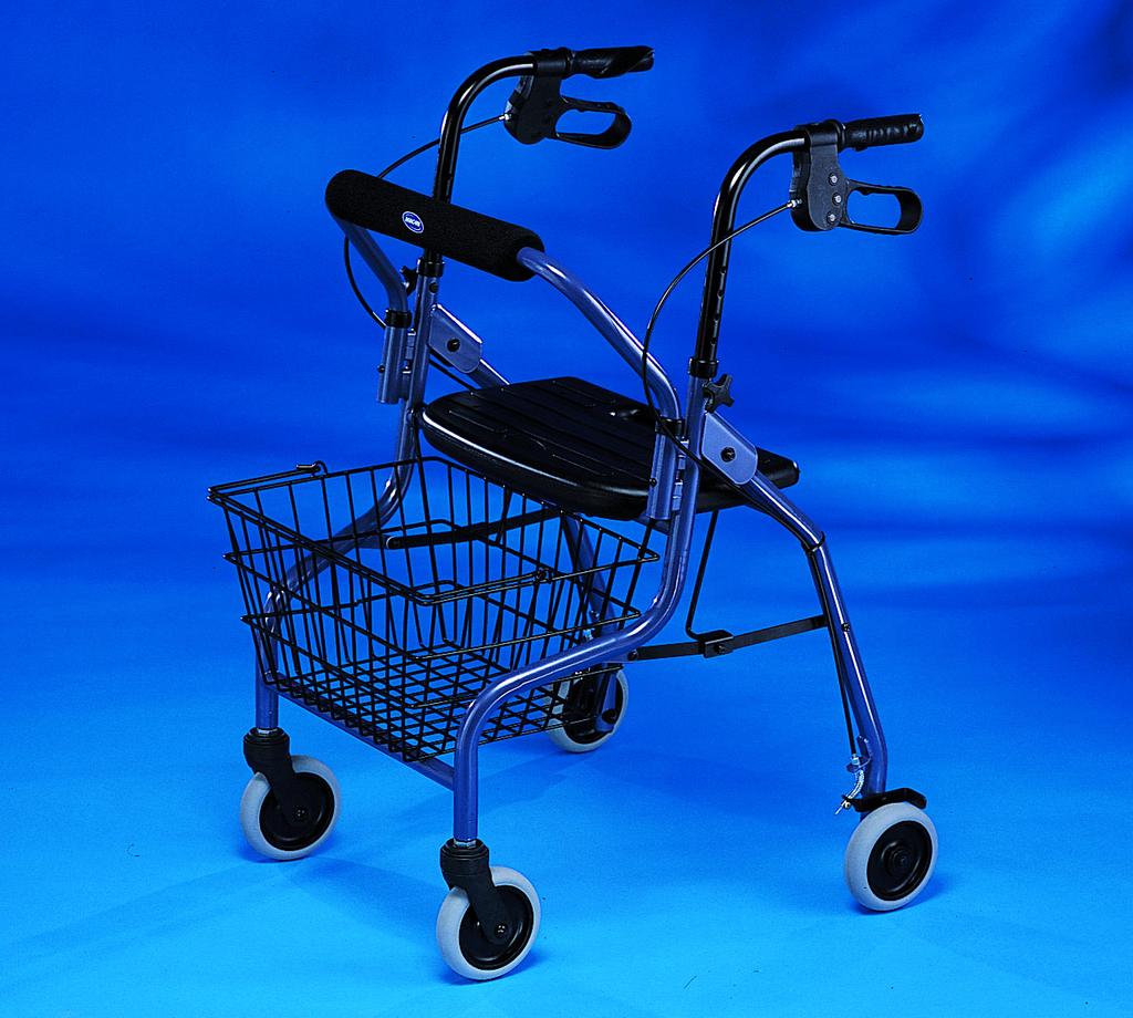 Rollators Invacare rollators offer great maneuverability for added stability and comfort while walking.