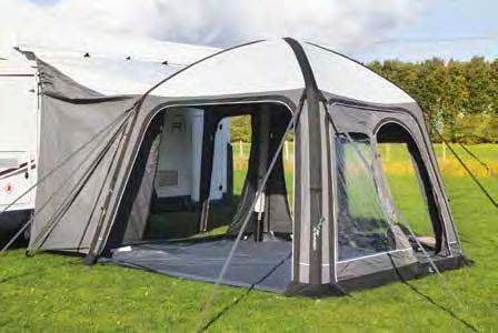 300 100 ULTIMATE MOTOR AIR ANNEXE 260 225 Offering great flexibility to arrange your awning as required Our ULTIMATE MOTOR AIR 300 is a single inflation point awning and
