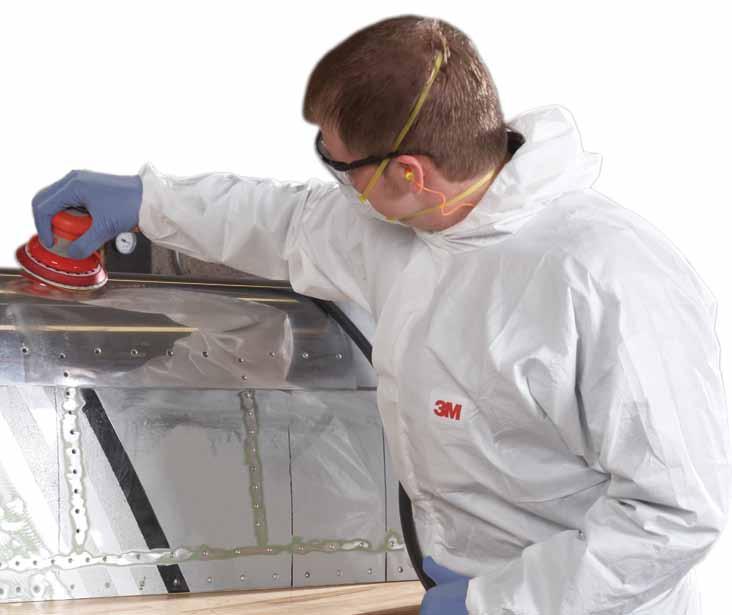 Splash and Dust Protection 3M Protective Coverall 4510 Entry level splash and dust protection Constructed of quality laminated microporous material Helps provide basic