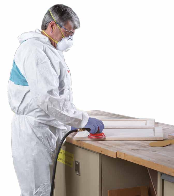Protection with Comfort 3M Protective Coverall 4520 Entry level protection with comfort Breathable material to help reduce heat build-up and promote comfortable wear, while helping provide basic