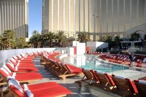 Moorea Beach @ Mandalay Bay Topless Pool - No Cameras Allowed Best Days to Go: Saturday, Sunday Music: Mix Additional Info: This "tops optional" pool provides guests with a private, adult, upscale