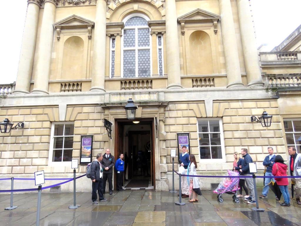 When I arrive at The Roman Baths, I will use these doors to go inside.