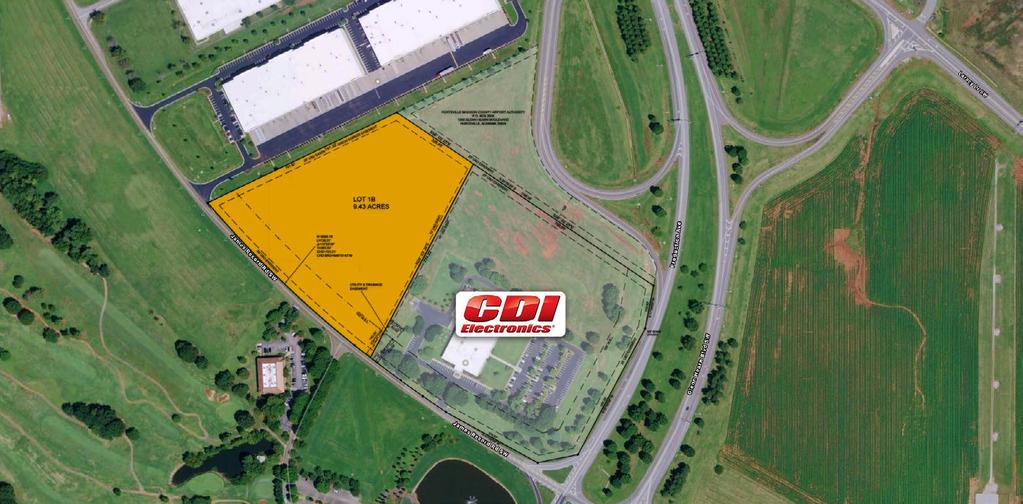 ABOUT THE PROPERTY The Land, located on James Record Road, just west of Glenn Hearn Blvd and south of I-565, presents an excellent opportunity for the development in Southwest Huntsville s Jetplex