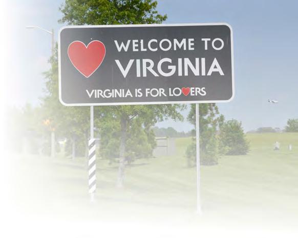 VIRGINIA AIRPORTS Make Significant Contributions Airports are essential components of the state s infrastructure, moving people and