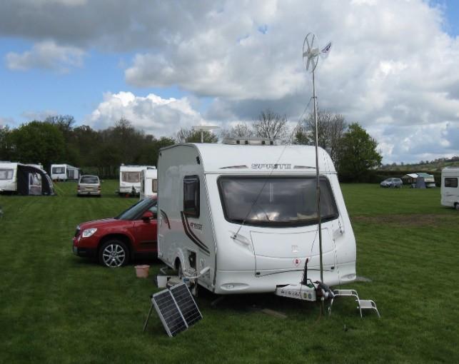1 12volt power from the wind Mike Kingdon and Alan Ross fit a Rutland wind generator to a touring caravan Background As members of the Home Counties Area of the Camping and Caravanning Clubs Folk