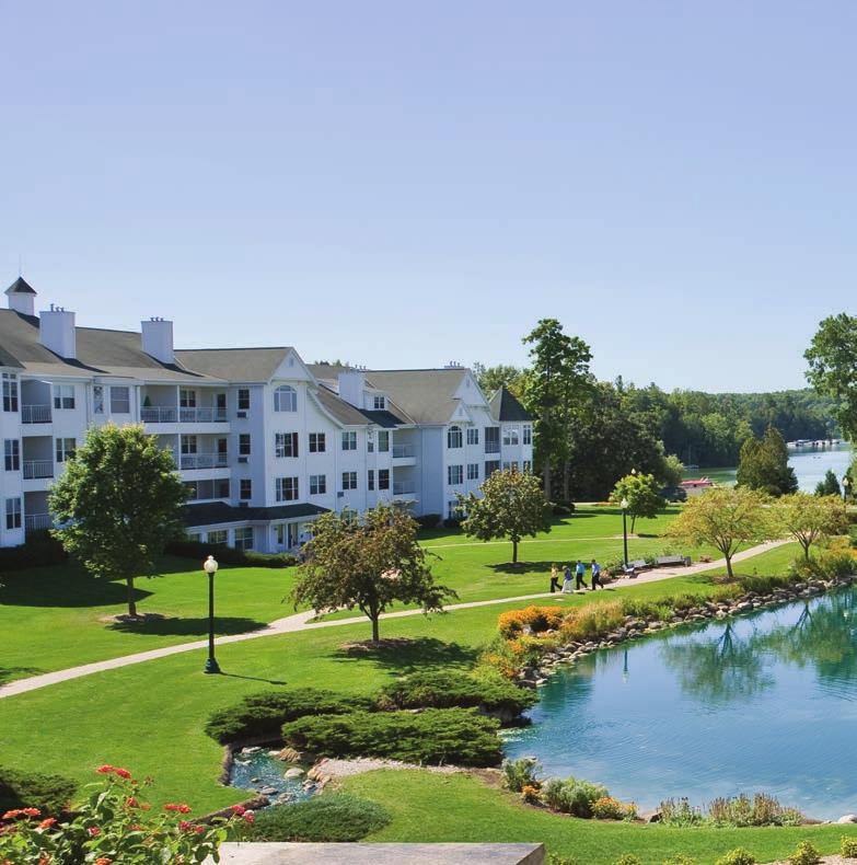 The Osthoff Resort The Osthoff Resort, a AAA Four Diamond Property in Elkhart Lake, recently wrapped a 20,000-square-foot expansion that brings the resort s function space to 38,000 square feet.