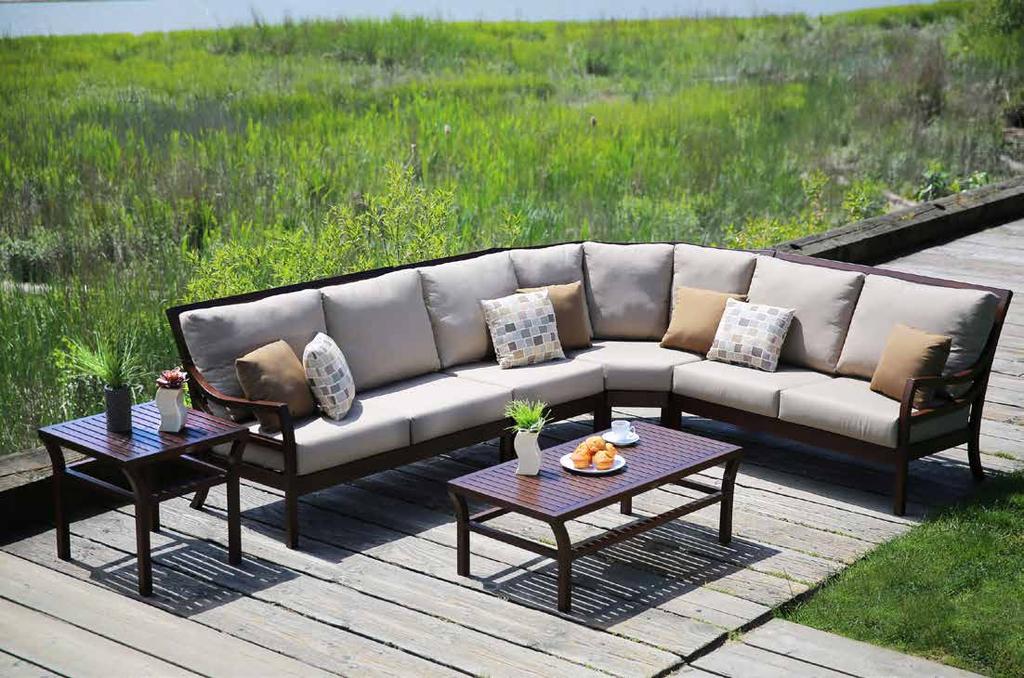 SECTIONAL Simple and classic in its nature, the