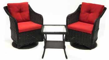 DREAM CHAIR Steel Frame with Canopy and Cushions Available in Black/Grey. 56.