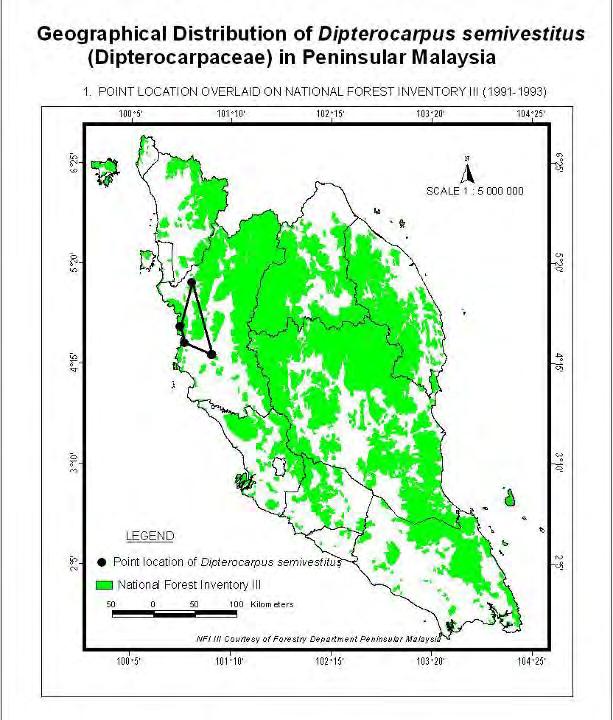 Peninsular Malaysia and South Kalimantan (Marabahan District) Restricted to