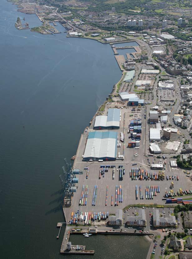 Ports Greenock Ocean Terminal from cruise liners to containers The Ocean Terminal is only 2 miles east of Inchgreen Yard.