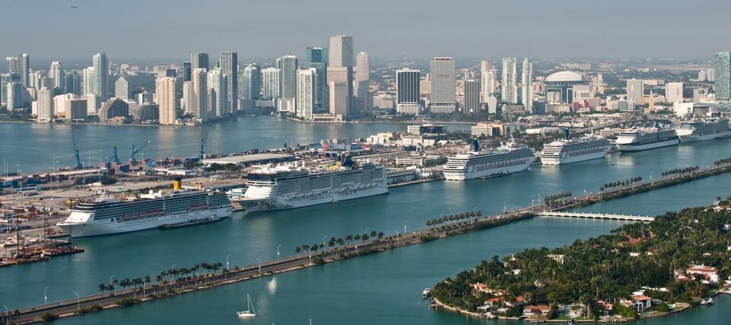 Cruise Capital of the World PortMiami is the Leading Cruise Port in the World 4