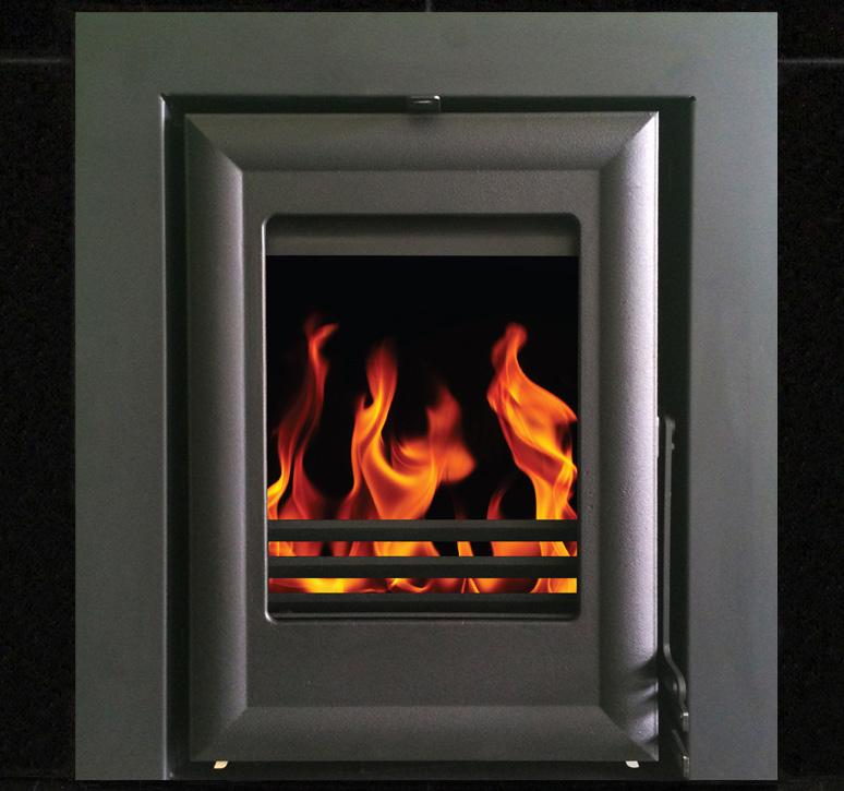 granite hearth. Suitable for use with solid fuel appliances.