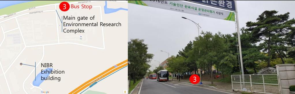 - Bus Stop 3: During rush-hour (8:00~9:00, 18:00~18:30), the shuttle bus stops