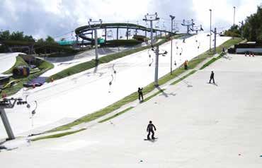 dry ski slope and renowned ice rink.