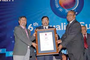 Utpal Chatterjee, GM (Quality & Technical services) Mr T S Murali, (Sr