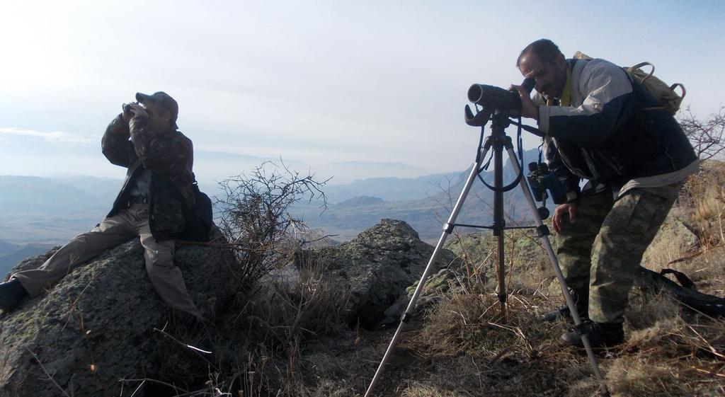 Monitoring of Caprinids in Azerbaijan Azerbaijan boasts four mountain Caprinids, East Caucasian (Daghestan) tur (Capra cylindricornis), Chamois (Rupicapra rupicapra), Bezoar goat (Capra aegagrus) and