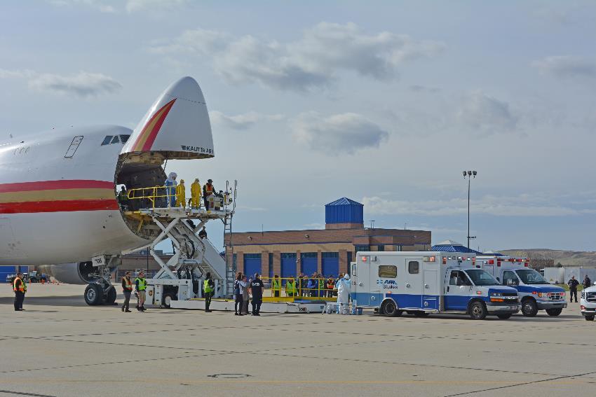 Tranquil Terminus The airport participated in a full scale infectious disease exercise conducted by U.S.