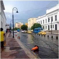 Sustainable Urban Drains (SUDs) in Santa Marta Objetive Restaurar ciclo natural del agua.