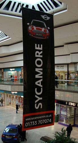 Hanging Banners We have a range of hanging banners available,