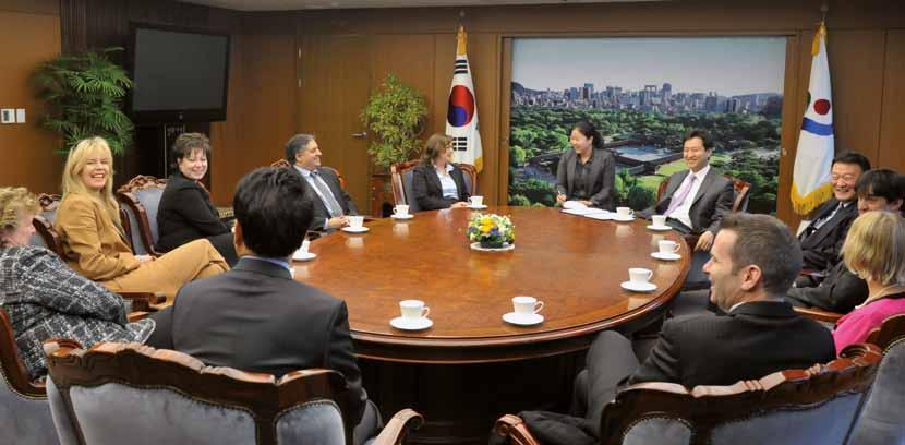 FCCI city representatives meet with Seoul Mayor Oh Se-Hoon building relationships The Seoul Convention Bureau is building lasting relationships.