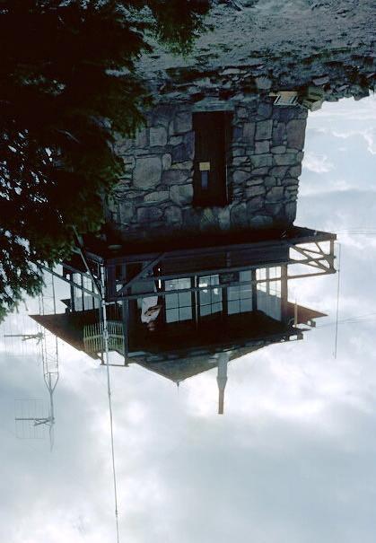 (Lookout removed in 1977 for University of Wyoming Astronomical observatory) WEST WHITE